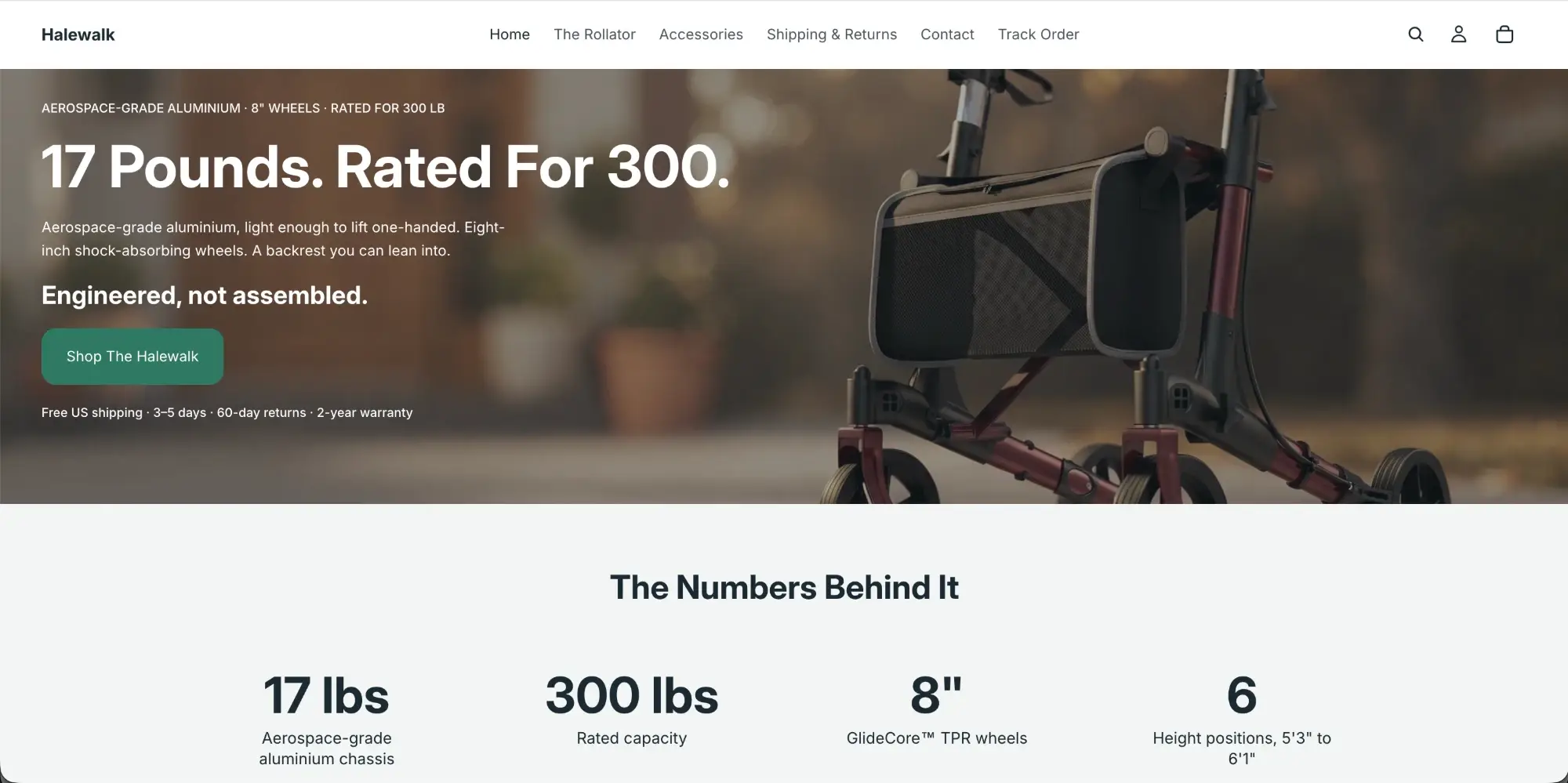 Halewalk: desktop screenshot